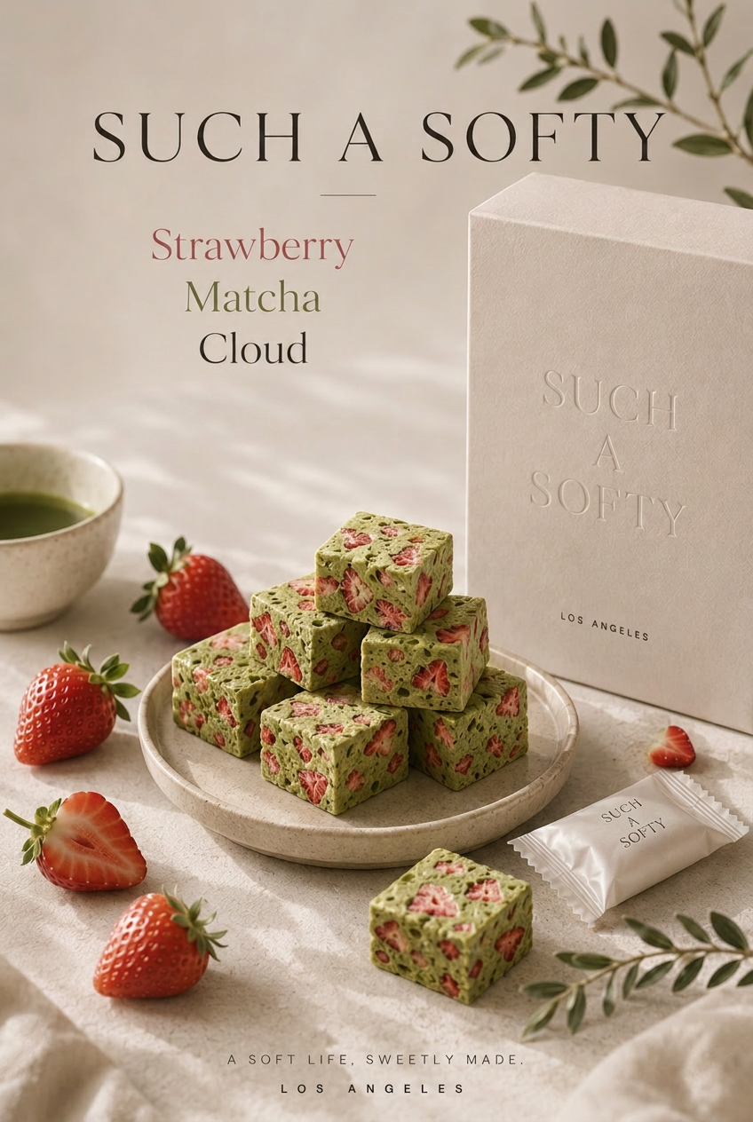 Strawberry Matcha Cloud